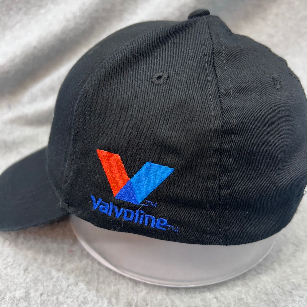 O'Reilly Auto Parts Mens Black Hat Valvoline Snapback OSFM - Picture 2 of 4